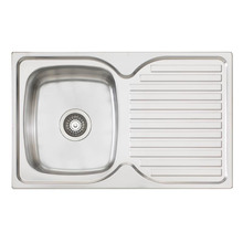 Endeavour 770mm Single Stainless Steel Kitchen Sink with Right Drainer