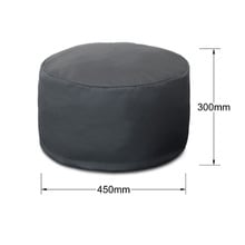 Luxury Outdoor Round Ottoman Cover