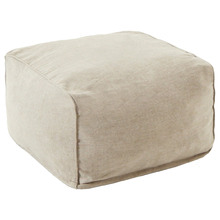 Luxury Indoor Rectangular Ottoman Cover Only