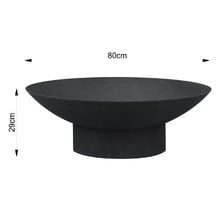 Black Tucson 80 Fire Pit