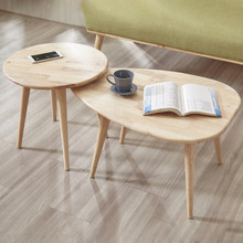 2 Piece Ferreira Wooden Nesting Coffee Table Set