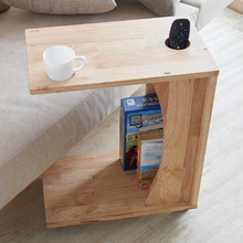 Pacman Rubberwood Side Table