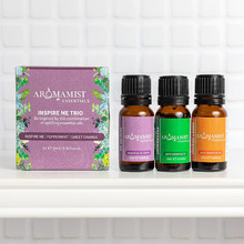 3 Piece 10ml Aromamist Inspire Me Essential Oil Set