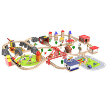 Onshine 100 Piece Train Track City Play Set