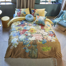 Bouquet d'Anniversaire Cotton Sateen Quilt Cover Set