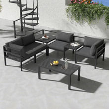4 Seater Alnico Outdoor Lounge & Table Set