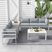 6 Seater Alnico Outdoor Lounge Set