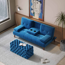 Athena Velvet Ottoman Bench
