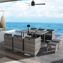 10 Seater Beauchamp Outdoor Dining Set