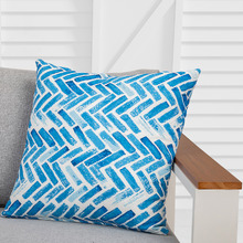 Chevron Chloe Square Outdoor Cushion