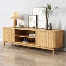 160cm Briella Ribbed TV Unit