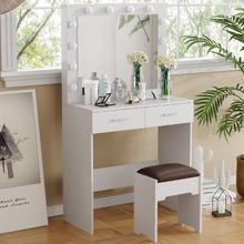Quin LED Dressing Table & Stool Set