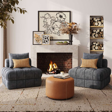 Ella 76cm Boucle Lounge Chairs (Set of 2)