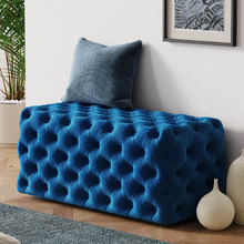 Athena Velvet Ottoman Bench