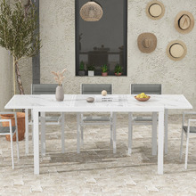 Noir Extendable Outdoor Dining Table