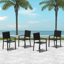 Veron Outdoor Dining Chairs (Set of 4)
