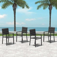 Veron Outdoor Dining Chairs (Set of 4)
