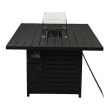 175cm Brinley Aluminium Outdoor Gas Patio Heater Table