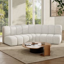 Laurent 4 Seater Boucle Modular Sofa