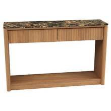 Alyssa Faux Marble Console Table
