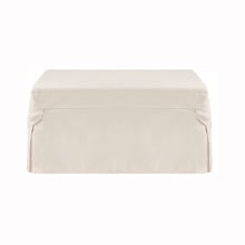 Foldlux Convertible Ottoman Sofa Bed with Castors & Slipcover