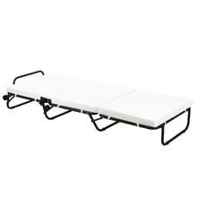 Foldlux Convertible Ottoman Sofa Bed with Castors & Slipcover