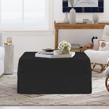 Foldlux Convertible Ottoman Sofa Bed with Castors & Slipcover