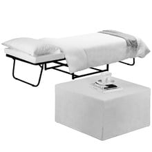 Foldlux Convertible Ottoman Sofa Bed with Slipcover