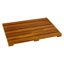Hazel Teak Wood Bath Mat