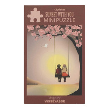 Vissevasse Sunset With You Mini Jigsaw Puzzle