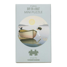 Vissevasse Boy in a Boat Jigsaw Puzzle