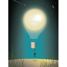 Dreaming Unframed Poster Print
