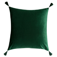 Emerald Velvet Cushion Cover