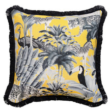 Safari Dreams Linen-Blend Cushion Cover