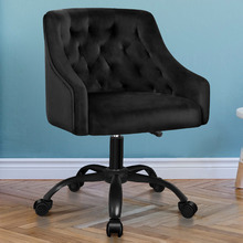 Cassie Tufted Velvet Office Chair