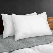 White Hypnos Memory Foam Pillows (Set of 2)