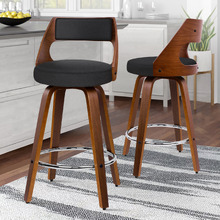 65cm Dillon Swivel Bar Stools (Set of 2)
