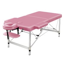 Carson 75cm Faux Leather 2 Fold Lift Up Massage Table