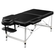 Carson 55cm Faux Leather 2 Fold Lift Up Massage Table