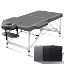 Carson 55cm Faux Leather 2 Fold Lift Up Massage Table