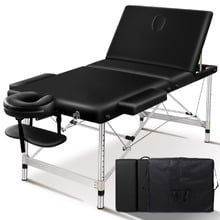 Carson 75cm Faux Leather 3 Fold Massage Table
