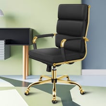 Gabrielle High Back Faux Leather Executive Chair