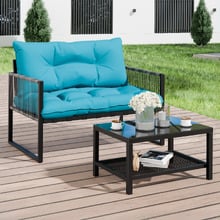 2 Seater Zenebe Outdoor Lounge Set