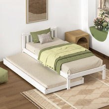Lillian Single Bed with Trundle