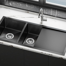 Kalypso 1000mm Double Kitchen Sink with Drainer