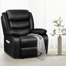 Kehinde Faux Leather Recliner Armchair