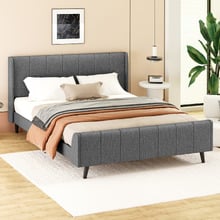 Ross Upholstered Platform Bed
