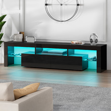 Grace 2 Drawer Entertainment Unit with LEDs