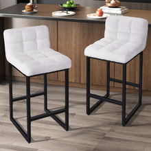 65cm Gunther Boucl&eacute; Counter Stools (Set of 2)