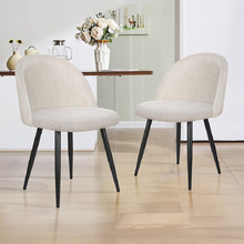 Steffano Chenille Dining Chairs (Set of 2)